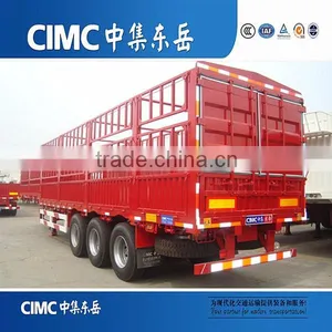 Algeria Import From Chian CIMC Stake Fence Semi Truck Trailer thumbnail-5