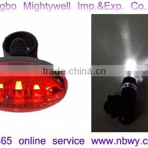 5 White LED + 5 Red LED Bicycle Safety Light Kit thumbnail-4