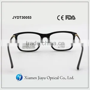 Acetate Front Stainless Temple High Quality Eyeglasses Frame For Men thumbnail-5