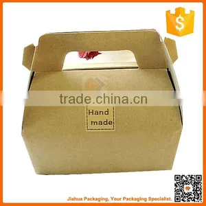 Cheap Brown Kraft Paper Cupcake Box thumbnail-3