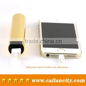 2016 China New Product 24kt Gold Plating Mobile Gold Power Bank thumbnail-3