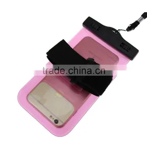 PVC Material Apple Phone Compatible Brand IPX8 Waterproof Bag for Phone Cover With Armband thumbnail-6