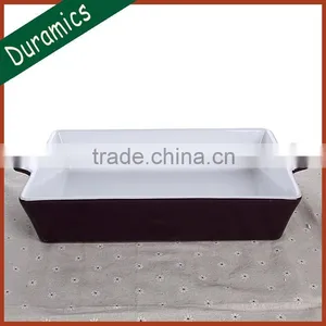 Color Porcelain Oblong Baking Dish thumbnail-2