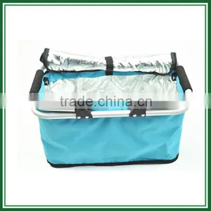 Foldable Picnic Basket Polyester Insulated Picnic Basket thumbnail-6