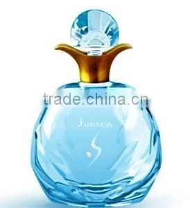 2016 Hot Selling Round Shape and Pure Blue Crystal Perfume Bottle thumbnail-1