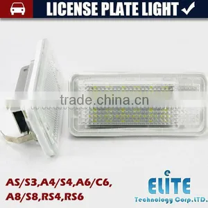 Auto A3 S3,A4 S4 B6,A6 C6,A8 S8,RS4,RS6 Led License Plate Light Wholesale thumbnail-1