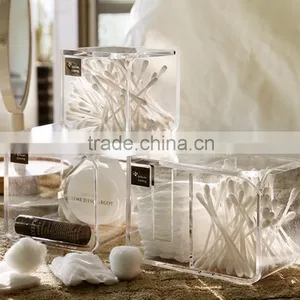 Luxuriant in Design High Clear Square Acrylic Makeup Cosmetic Storage Boxes thumbnail-1