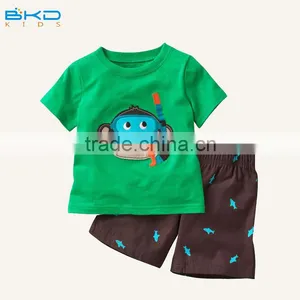 BKD O-neck Embroidery Clothing Set thumbnail-1