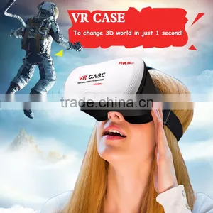 Mobile Phone VR Box 3D Virtual Reality Glasses Headset, 3D VR Box Virtual Reality Glasses Cardboard Movie Game For IOS/Android thumbnail-1