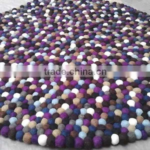 Felt Ball Rugs thumbnail-1