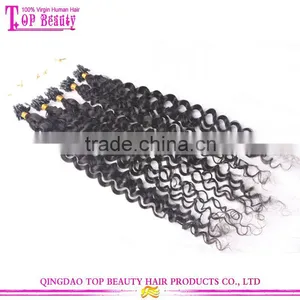 Unprocessed Natural Wave 30 Inch Micro Ring Hair Extensions Brazilian Micro Ring Hair Extensions thumbnail-2
