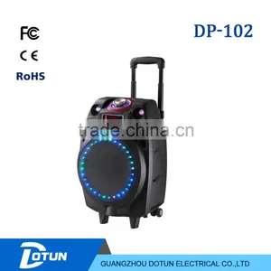 10inch Colorful LED Active Outdoor Portable Speaker thumbnail-1