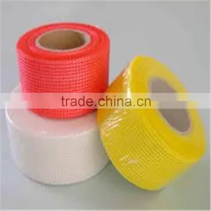 High Quality Fiberglass Sticky Mesh Tape/ Fiberglass Wire Mesh Tape thumbnail-3