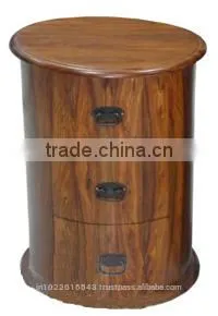 3 Drawer Drum Chest thumbnail-1
