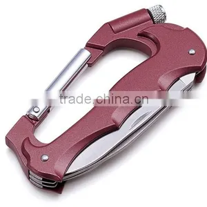 With Bottle Opener Multifunction Aluminum Carabiner Hook thumbnail-5