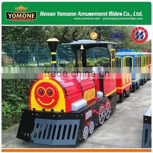 Popular 2016 Hot Sell With Best Price Fairground Amusement Rides Trackless Train for Sale thumbnail-3
