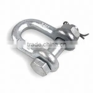 Adjustable Iron Steel U-bolt Chain Shackle Us.d Shackle, Anchor Shackle thumbnail-1