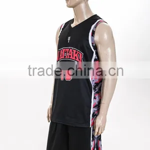 Hot ! Cheap Wholesale Basketball Jersey Uniform Design Basketball Jersey Logo Design thumbnail-5