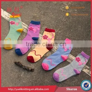Custom Sock Packaging Korea Sock Knitting Machine Little Flower Sock thumbnail-2