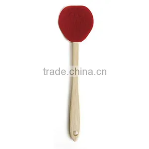 2016 High Quality New Products Flexible Nonstick Silicone Christmas Spatula thumbnail-1