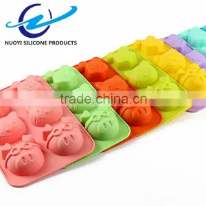 Food Grade Animal Pig Shaped Cake Mold Silicone thumbnail-6