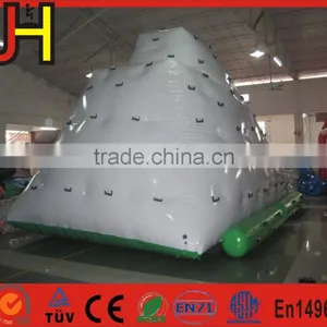 0.9mm PVC Tarpaulin White Water Toy Inflatable Water Iceberg thumbnail-5