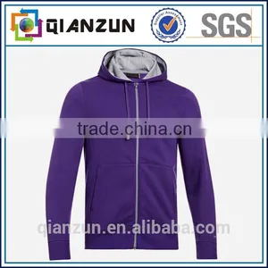 Wholesale High Quality Customise Plain Pullover Hoodie for Mens thumbnail-1