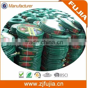 PVC Plastic Hose With Brass Fittings 1/2'' 5/8'' Garden Hose Pvc Spiral Flexible Hose thumbnail-1