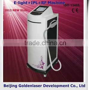 2013 New Cheapest Price Beauty Equipment E-light+IPL+RF Skin Care Machine Spa Pulsed Light Chest Hair Removal thumbnail-1
