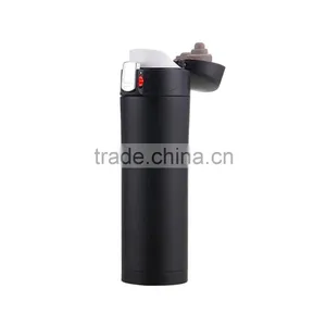 Black Vacuum Cup Double Wall, Daily Use Stainless Steel Tumbler, Drinkware Vacuum Tube Cup thumbnail-1