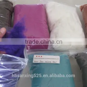 NEW!!! Dyed Sheep Wool 22.5mic & 40-50mm, All Colors on the PANTONE CARD thumbnail-1