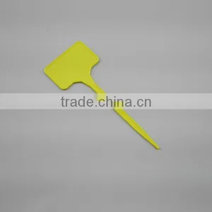 6 Inch Rapitech Plastic Yellow Gardening Plant Bed Labels thumbnail-4