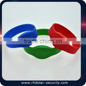 EM4100 Compatible EM ID RFID Silicone Wristband thumbnail-6