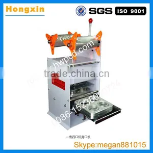 Popular Automatic Cup Sealing Machine Plastic Bag Cup Sealing Macine Dubble Milk Tea Cup Sealing Machine With Low Price thumbnail-1