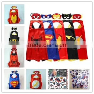 Happy Festival Occasion Party Decoration Superhero Capes and Masks Cartoons thumbnail-6
