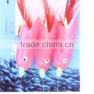 Big Body Crank Lures Feather Tail Fishing Sea Sabiki Crank Rigs thumbnail-1