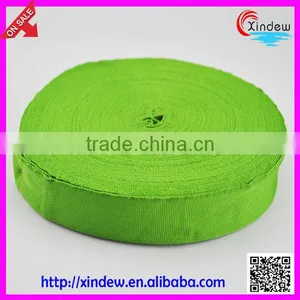 Green Clothes Belt Cotton Woven Ribbon Nylon Band XDGL-010 thumbnail-1
