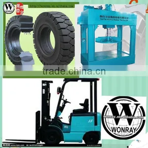 China Forklift Attachment,7.00-12/5.00 Solid Rubber Tires thumbnail-1
