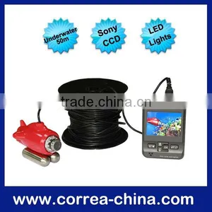 50m Fishing Underwater Camera Deep Sea Camera With Monitor thumbnail-1