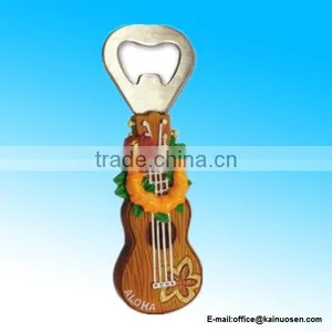 Hawaiian Ukulele Lei Bottle Opener With Magnet by Welcome to the Islands thumbnail-1