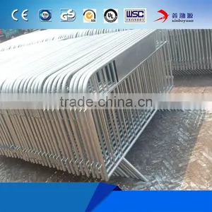 Best Choice China Manufacturer Traffic Metal Cheapest 1.1m*2.1m Crowd Control Barrier for Sale thumbnail-5