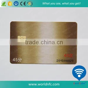 Full Color Printed PVC Contact Smart Card With IC Chip thumbnail-1