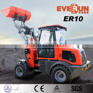 EVERUN Farm Machinery 1ton 4WD Small Wheel Loader thumbnail-5