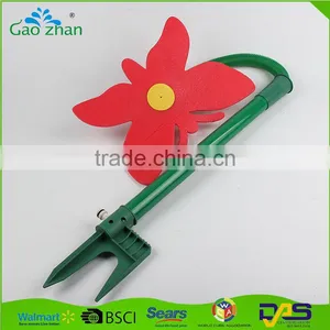 Flower Shape 360 Round Watered Inserted Plastic Garden Irrigation Sprinkler thumbnail-1