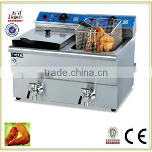 Counter Top Electric Fryer(2-tank 2-basket)/table Top Deep Fryer/electric Chicken Fryer thumbnail-1