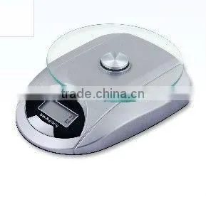 Silver Digital Kitchen Scale Health Food Scale 5kg /1g thumbnail-1