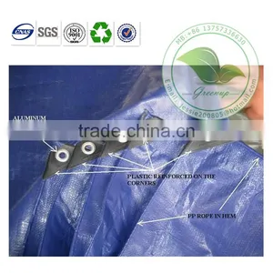 Waterproof PE Dry Hay Finished Tarp to Cover for Sale thumbnail-2