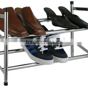 Vivinature Over Door Shoe Rack, Metal Storage Shoe Rack for 16 Paris thumbnail-2