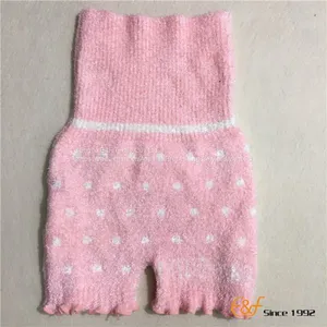 Feather Yarn Elastic Haramaki With High Waisted Shorts thumbnail-2