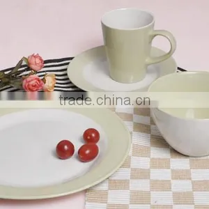 Colorful Solid Ceramic Dinner Set Design thumbnail-2